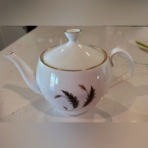 Royal Worcester Bone China Teapot “September” Made in England